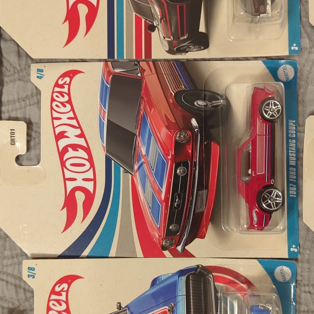 Hot Wheels muscle car series complete set 1-8 - Picture 6 of 10